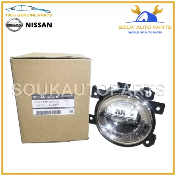 26155-4GA0B Genuine Nissan FOG LAMP ASSY LH 261554GA0B OEM