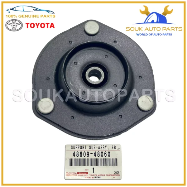 48609-48060 Genuine Toyota SUPPORT ASSY, FRONT SUSPENSION, RH/LH 4860948060 OEM