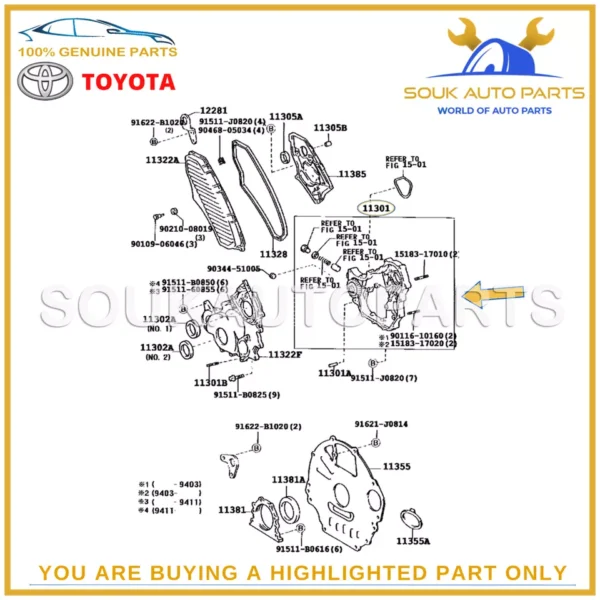 11301-17021 OIL PUMP Toyota 1HZ 1HD-T For LAND CRUISER PRADO COASTER 4.2Ltr
