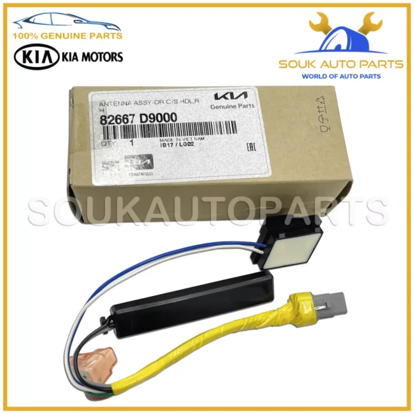 82667-D9000 Genuine Hyundai Kia ANTENNA ASSY-DR HDL, RH