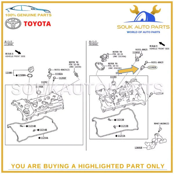 90919-05061 Genuine Toyota SENSOR, CAMSHAFT POSITION 9091905061 OEM
