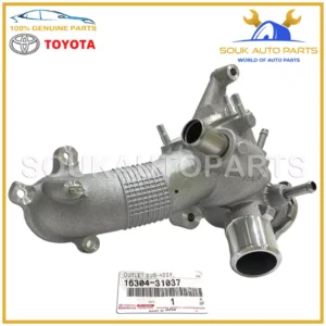 16304-31037 Genuine Toyota OUTLET SUB-ASSY, WATER 1630431037 OEM