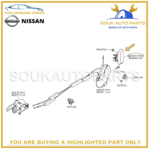 H2606-4X0AA Genuine Nissan HANDLE ASSY-REAR DOOR OUTSIDE, RH H26064X0AA OEM
