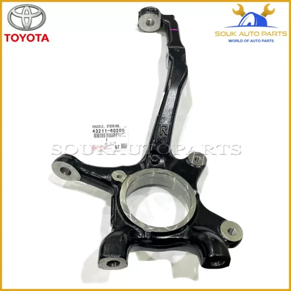 43211-60200 Genuine Toyota KNUCKLE, STEERING, RH 4321160200 OEM