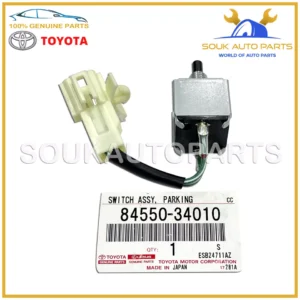 84550-34010 Genuine Toyota PARKING BRAKE SWITCH ASSY 8455034010 OEM