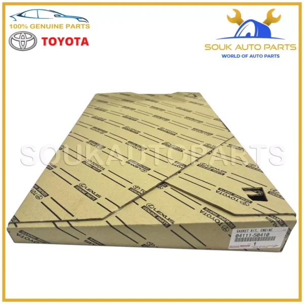 04111-50410 Genuine Toyota GASKET KIT, ENGINE OVERHAUL 0411150410 OEM LC 100