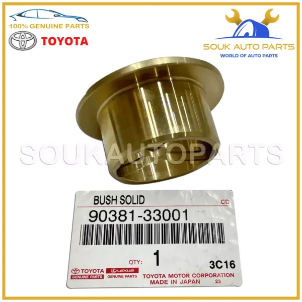 90381-33001 Genuine Toyota BUSH (FOR STEERING KNUCKLE), RH/LH 9038133001 OEM