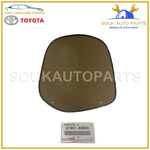 87961-60B00 Genuine Toyota MIRROR OUTER, LH 8796160B00 OEM LAND CRUISER LC PRADO
