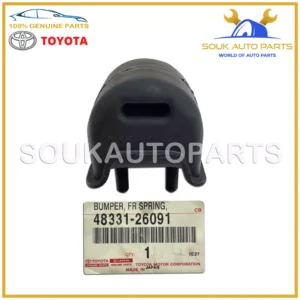 48331-26091 Genuine Toyota BUMPER, FRONT SPRING, NO.1 4833126091 OEM