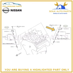 22448-8J11C Genuine Nissan IGNITION COIL ASSY 224488J11C OEM