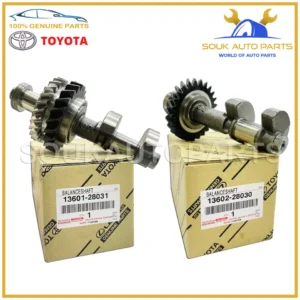 13601-28031 13602-28030 Genuine Toyota BALANCE SHAFT PAIR, NO.1 & NO.2 OEM