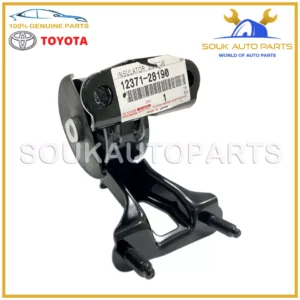 12371-28190 Genuine Toyota INSULATOR, ENGINE MOUNTING, REAR 1237128190 OEM