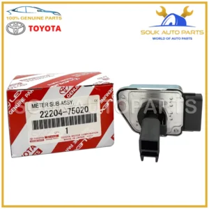 22204-75020 Genuine Toyota METER SUB-ASSY, INTAKE AIR FLOW 2220475020 OEM