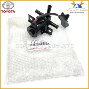 77710-60130 Genuine Toyota VALVE ASSY, FUEL TANK SOLENOID MAIN 7771060130 OEM