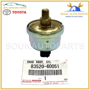 83520-60051 Genuine Toyota GAGE OIL PRESSURE SENDING UNIT 8352060051 OEM