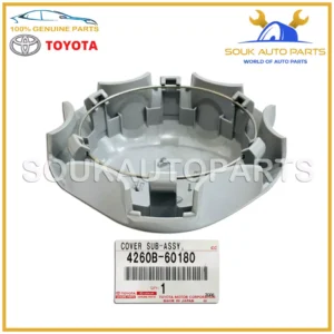 4260B-60180 Genuine Toyota ORNAMENT SUB-ASSY, WHEEL HUB 4260B60180 OEM