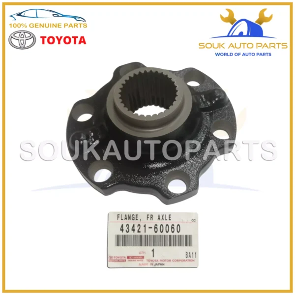43421-60060 Toyota FRONT AXLE OUTER SHAFT FLANGE, RH/LH 4342160060 Genuine OEM