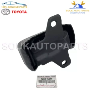 12305-0C011 Genuine Toyota INSULATOR, ENGINE MOUNTING, FRONT 123050C011 OEM