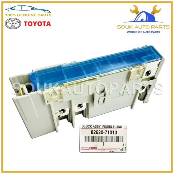 82620-71010 TOYOTA GENUINE FUSIBLE LINK BLOCK ASSY 8262071010 OEM