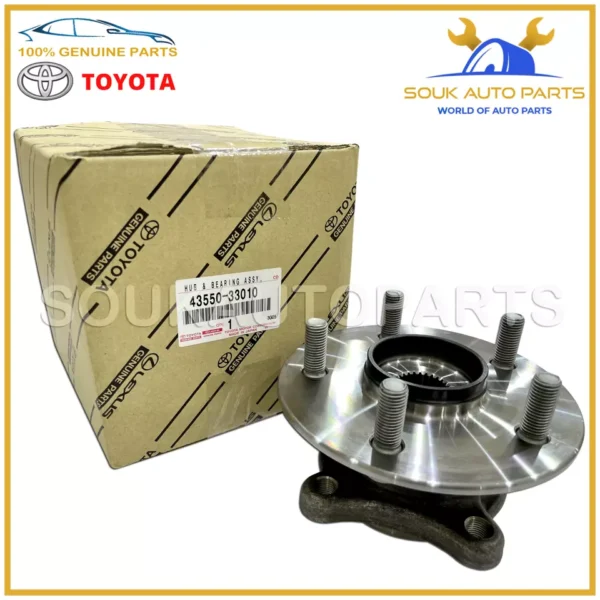 43550-33010 Genuine Toyota FRONT WHEEL BEARING & HUB AVALON CCAMRY 2018-2023