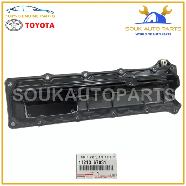 11210-67031 Genuine Toyota ENGINE CYLINDER HEAD VALVE COVER 1KZTE Turbo