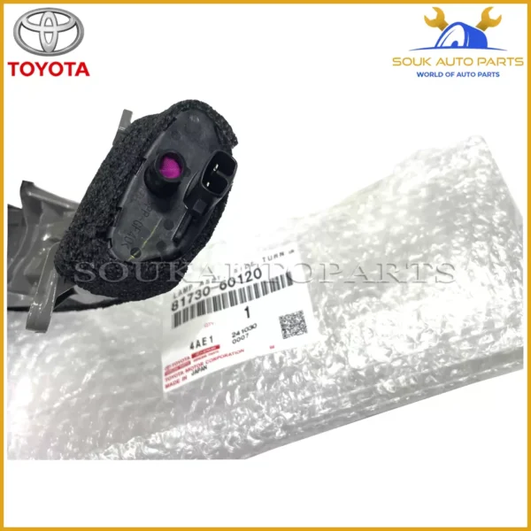 81730-60120 Genuine Toyota LAMP ASSY, SIDE TURN SIGNAL, RH 8173060120 OEM