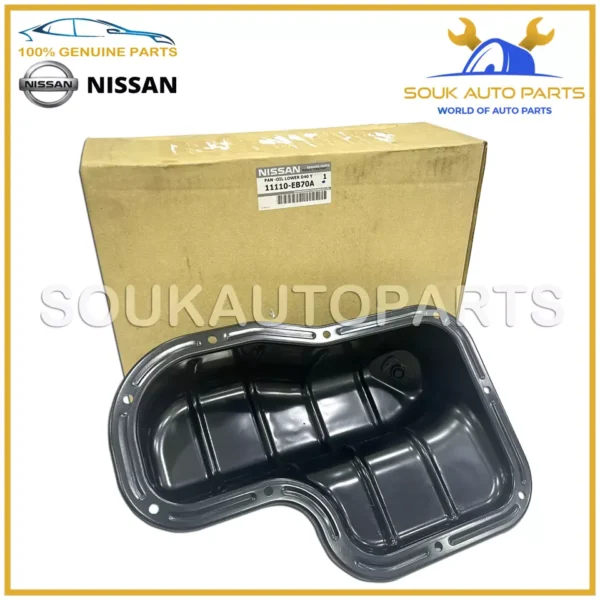 11110-EB70A Genuine OIL PAN ASSY, SUMP METAL TRAY For Nissan YD25 D40 11110EB70A