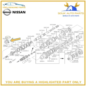 32273-86W70 Genuine Nissan BEARING-MAIN DRIVE 3227386W70 OEM