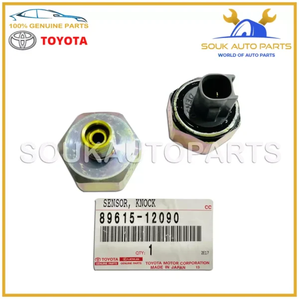 89615-12090 Genuine Toyota 2 Pcs SENSOR, KNOCK CONTROL 8961512090 OEM