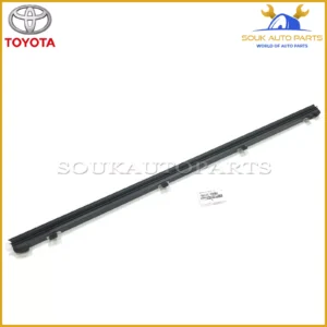 68172-33080 Genuine Toyota WEATHERSTRIP, FR DOOR GLASS, INNER LH 6817233080 OEM