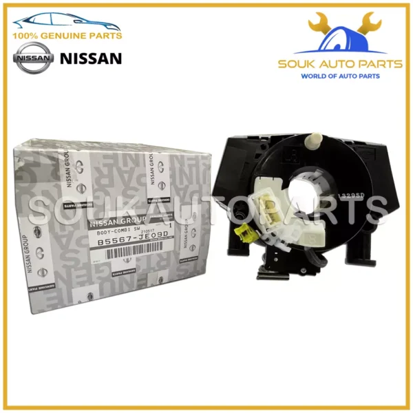 B5567-JE09D Genuine Nissan BODY-COMBINATION SWITCH B5567JE09D OEM X-TRAIL QR25DE