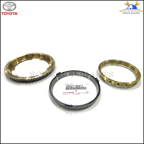 33037-60011 Genuine Toyota RING SET, SYNCHRONIZER, NO.1 3303760011 OEM LC VAN