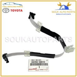 84204-58010 Genuine Toyota CABLE SUB-ASSY, STEERING PAD SWITCH 8420458010 OEM