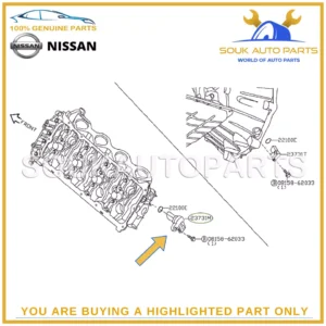 23731-4M50D Genuine Nissan POSITION SENSOR A-CRANK 237314M50D OEM