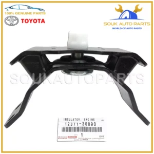 12371-30090 Genuine Toyota INSULATOR, ENGINE MOUNTING, REAR NO.1 1237130090 OEM