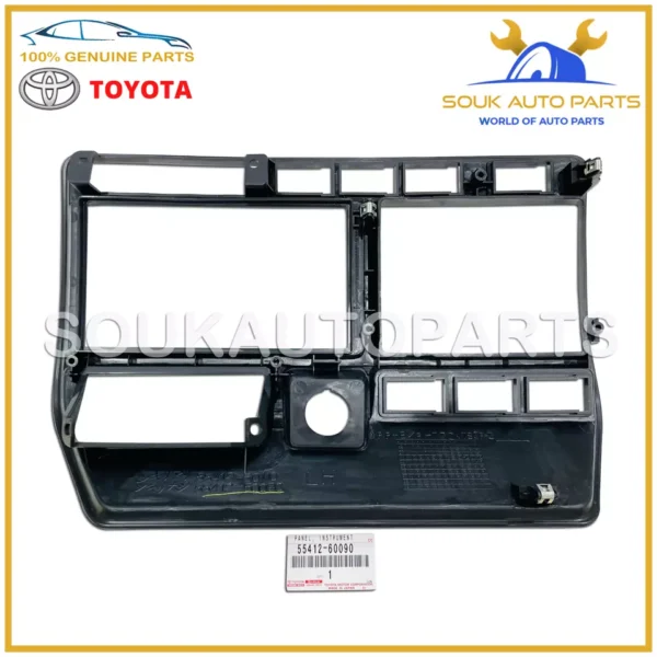 55412-60090 Genuine Toyota PANEL, INSTRUMENT CLUSTER FINISH, CENTER 5541260090