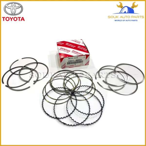 13011-88601 Genuine Toyota RING SET, PISTON 1301188601