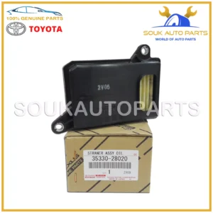 35330-28020 Genuine Toyota STRAINER ASSY, OIL 3533028020 OEM AVENSIS RAV4