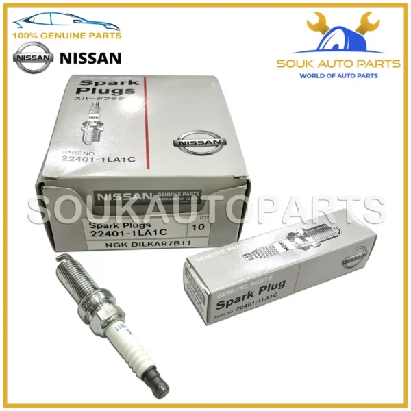 22401-1LA1C Genuine Nissan SPARK PLUG SET OF 8Pcs VK56D Y62 PATROL Infiniti QX80