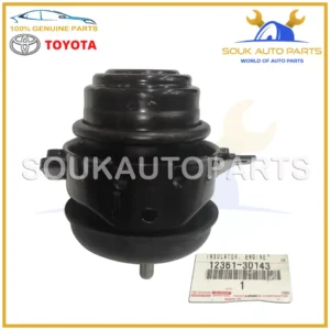 12361-30143 Genuine Toyota INSULATOR, ENGINE MOUNTING FRONT 1236130143 OEM