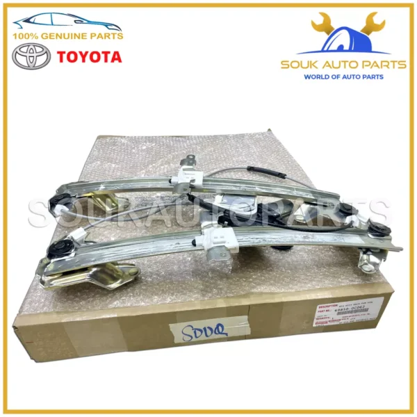69850-0C062 Genuine Toyota REGULATOR ASSY, BACK DOOR POWER WINDOW 698500C062 OEM