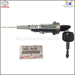 69057-60160 Genuine Toyota CYLINDER & KEY SET, IGNITION SWITCH LOCK 6905760160