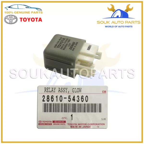 28610-54360 Genuine Toyota GLOW PLUG RELAY ASSY 2861054360 OEM