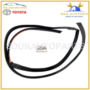67888-50030 Genuine Toyota REAR DOOR UPPER WEATHER STRIP (LH) 6788850030 OEM