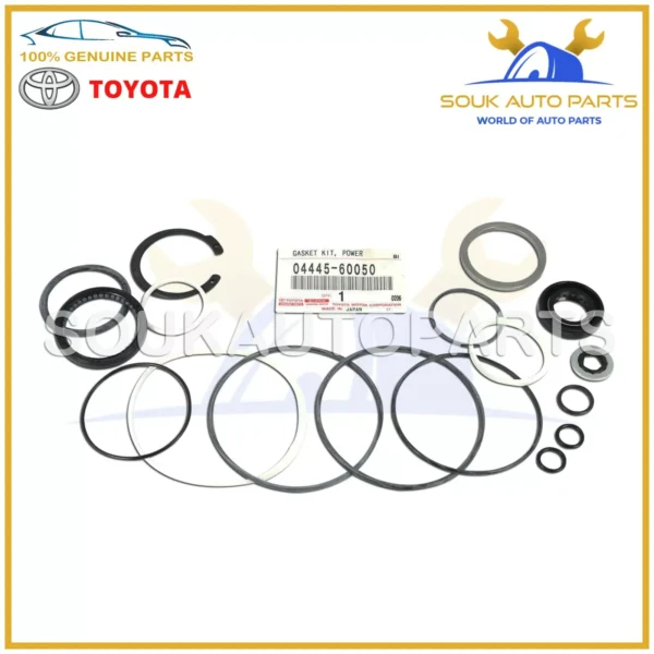 04445-60050 Genuine Toyota GASKET KIT, POWER STRNG GEAR (FOR RECIRCULATING BALL)