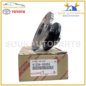 41204-60050 Genuine Toyota FLANGE SUB-ASSY, RR DRIVE PINION COMPANION, RR LX450