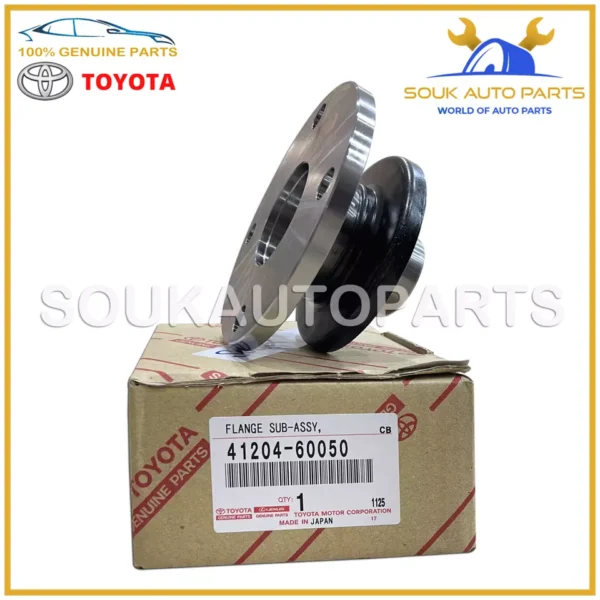 41204-60050 Genuine Toyota FLANGE SUB-ASSY, RR DRIVE PINION COMPANION, RR LX450