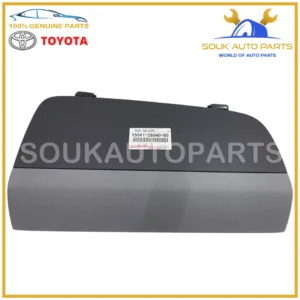 55041-26040-B0 Genuine Toyota INSTRUMENT PANEL BOX DOOR ASSY, NO.1 5504126040B0