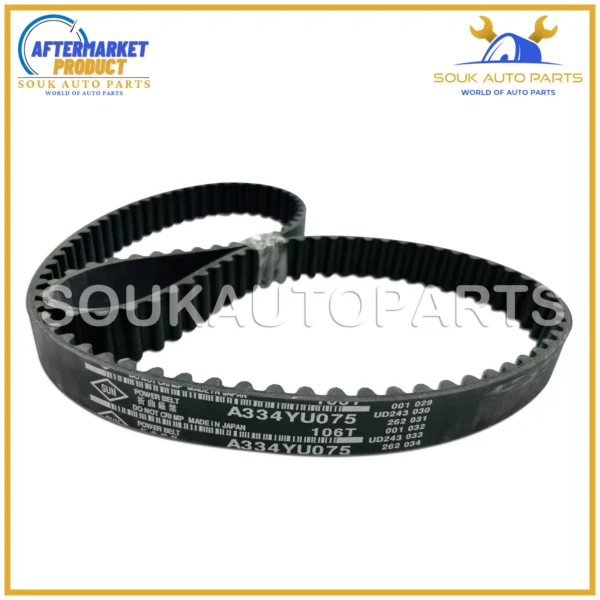 12761-60D00 TIMING BELT F6A 106 TEETH For Suzuki ALTO WAGON-R 0.6Ltr 90-98