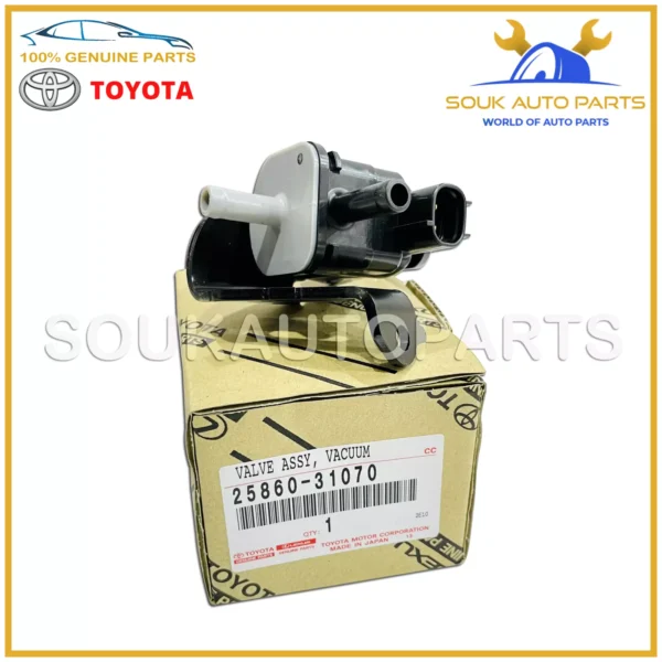 25860-31070 Genuine Toyota VALVE ASSY, VACUUM SWITCHING, NO.1 2586031070 OEM